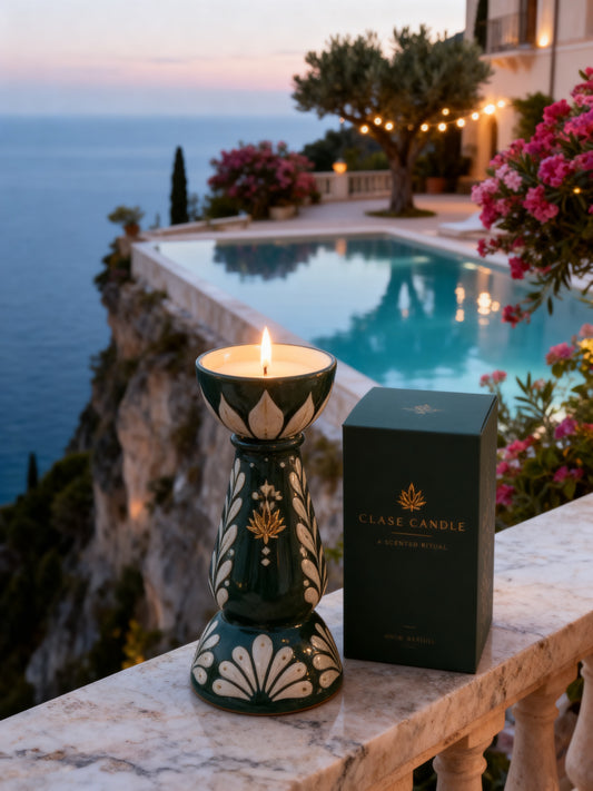 Wild Neroli on a cliffside villa terrace