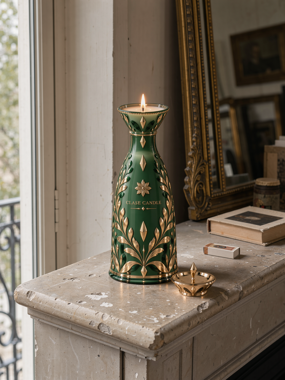 Rose Santal — Petit Votive — Editorial still life for a luxury home a