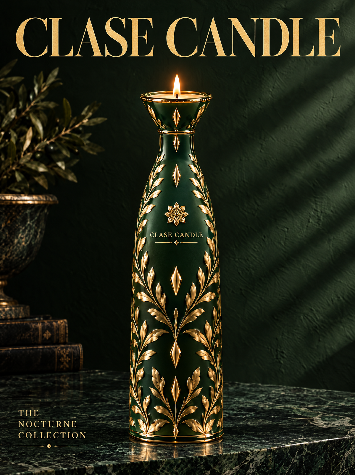 Oud Noir — Classic Lidded Jar — Luxury interiors magazine COVER photogra