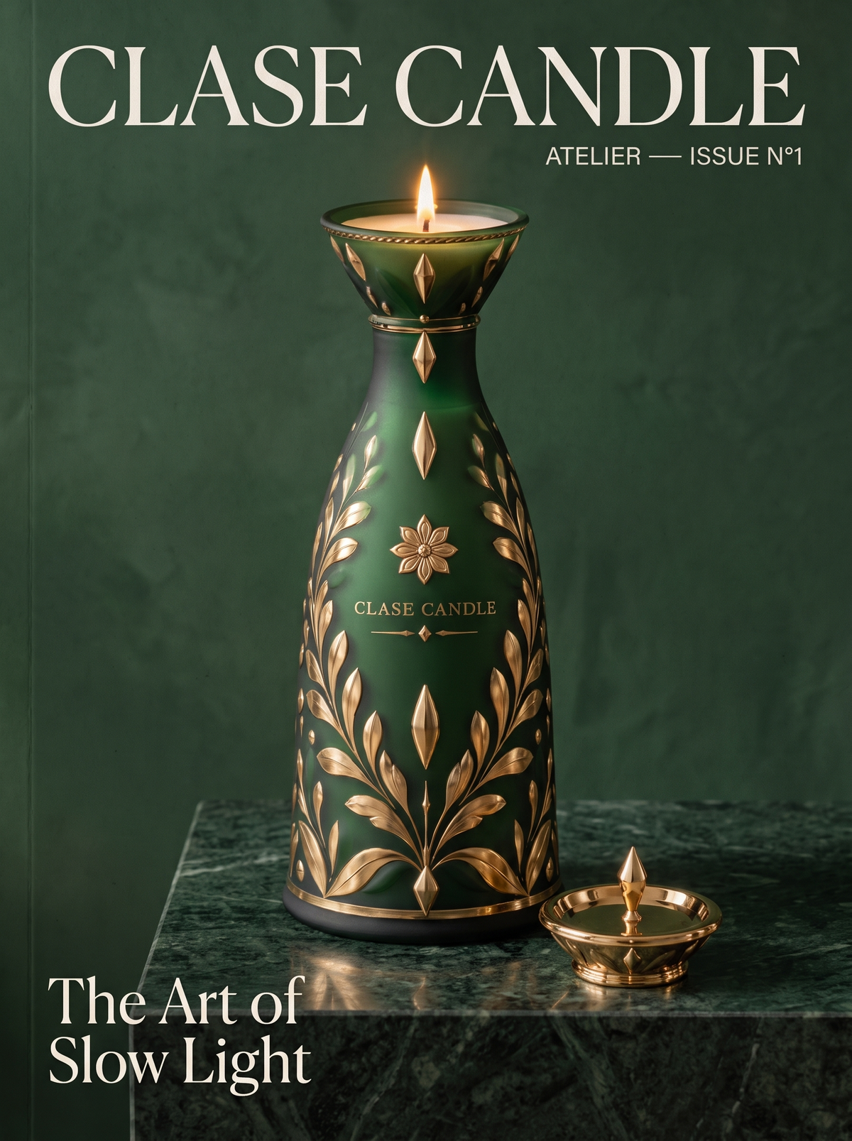 Rose Santal — Classic Lidded Jar — Luxury lifestyle magazine COVER Photogr